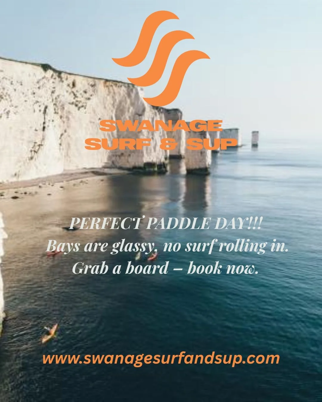 Today&rsquo;s conditions &ndash; Purbeck Coast, Friday 25th July

The water&rsquo;s calm, the wind&rsquo;s light, and there&rsquo;s no surf on any of the local breaks. Swanage, Studland, Lulworth, Old Harry and Durdle Door are all flat and perfect fo