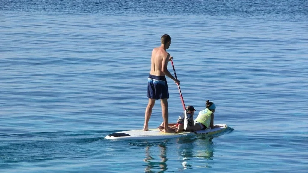 Swanage Bay is looking superb today. Calm water, sunshine and some of the best paddleboarding conditions we&rsquo;ve seen this year.

Beach hire available on North Beach, Swanage, throughout the day.

A perfect day to get out on the water. Message to