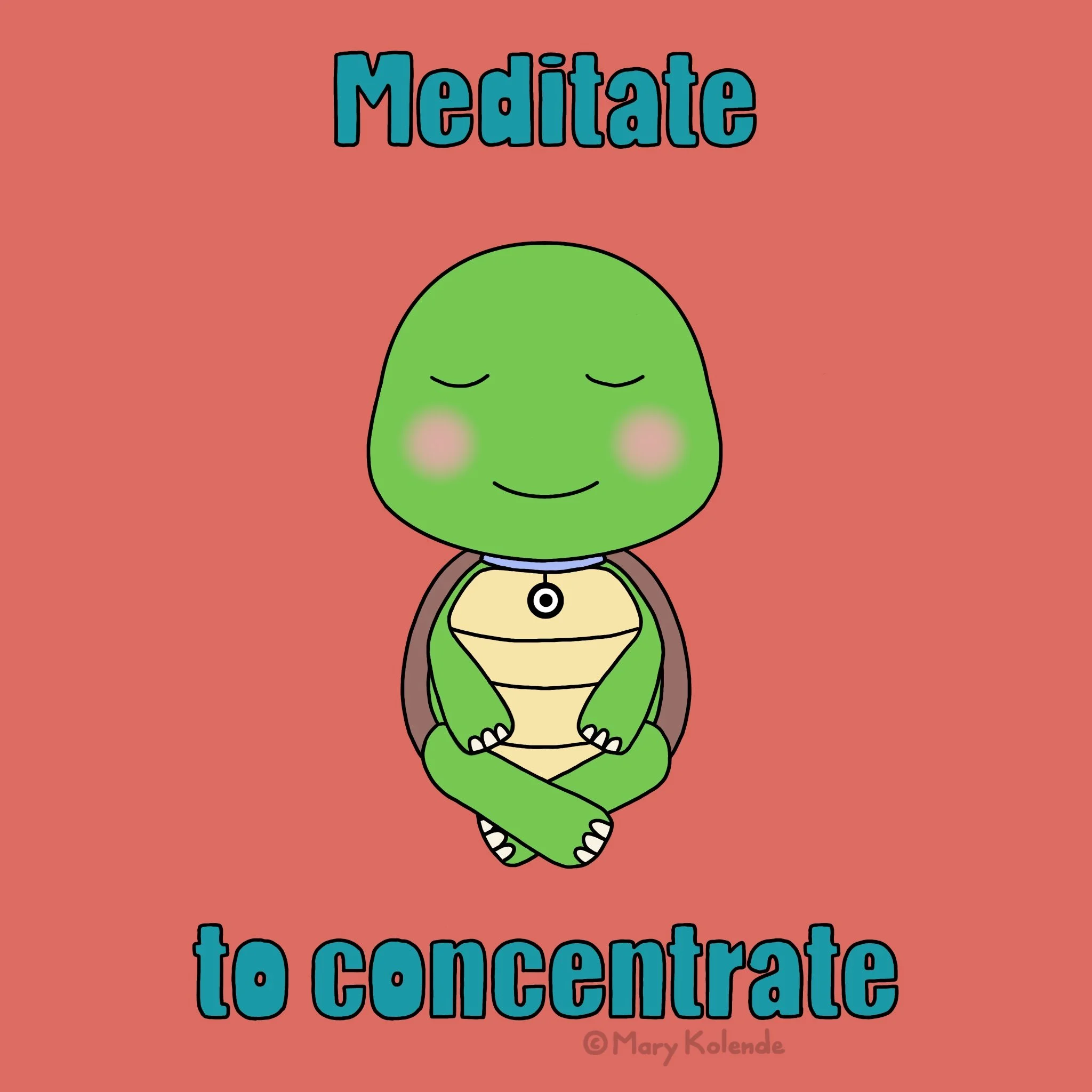 Meditate to concentrate