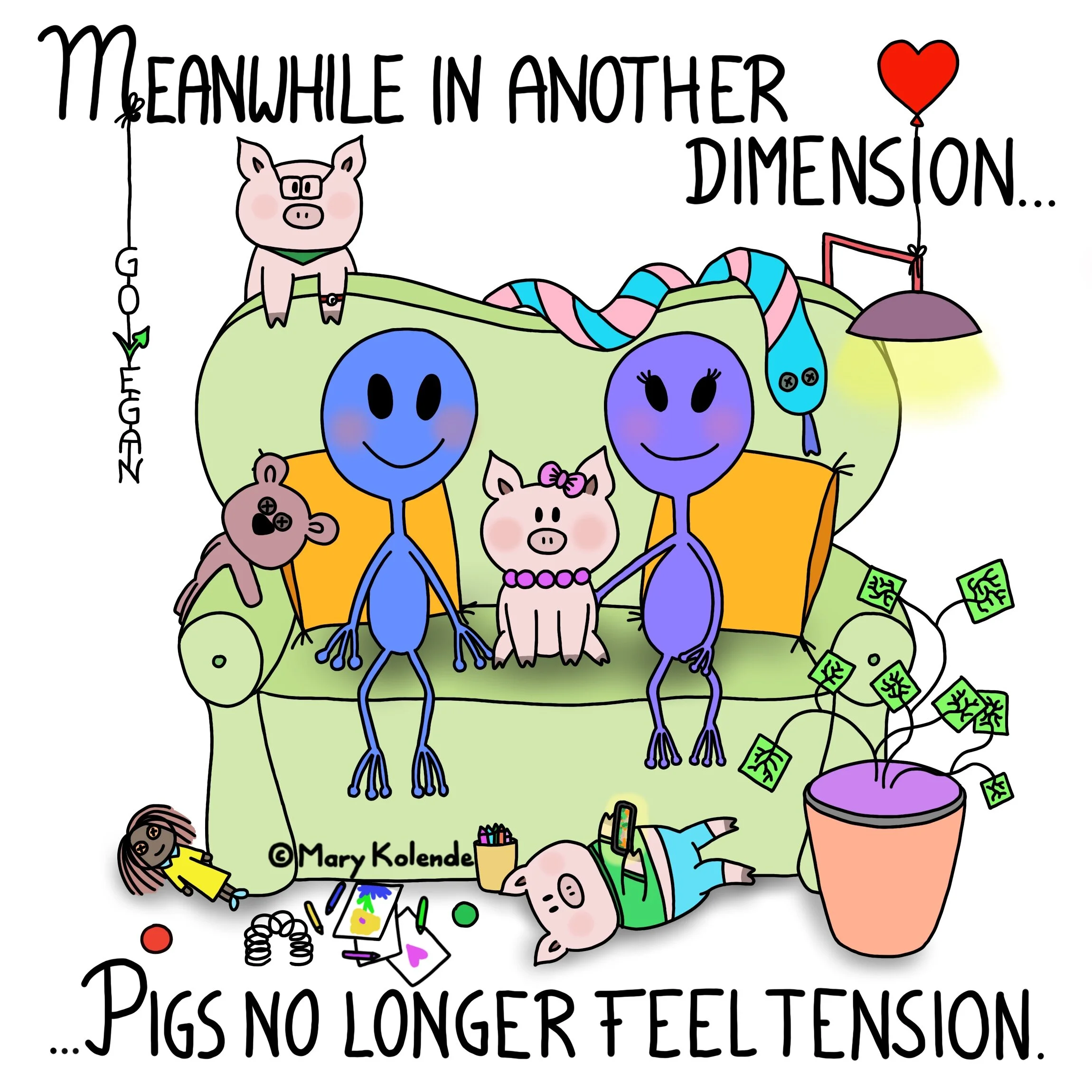 Meanwhile in another dimension...