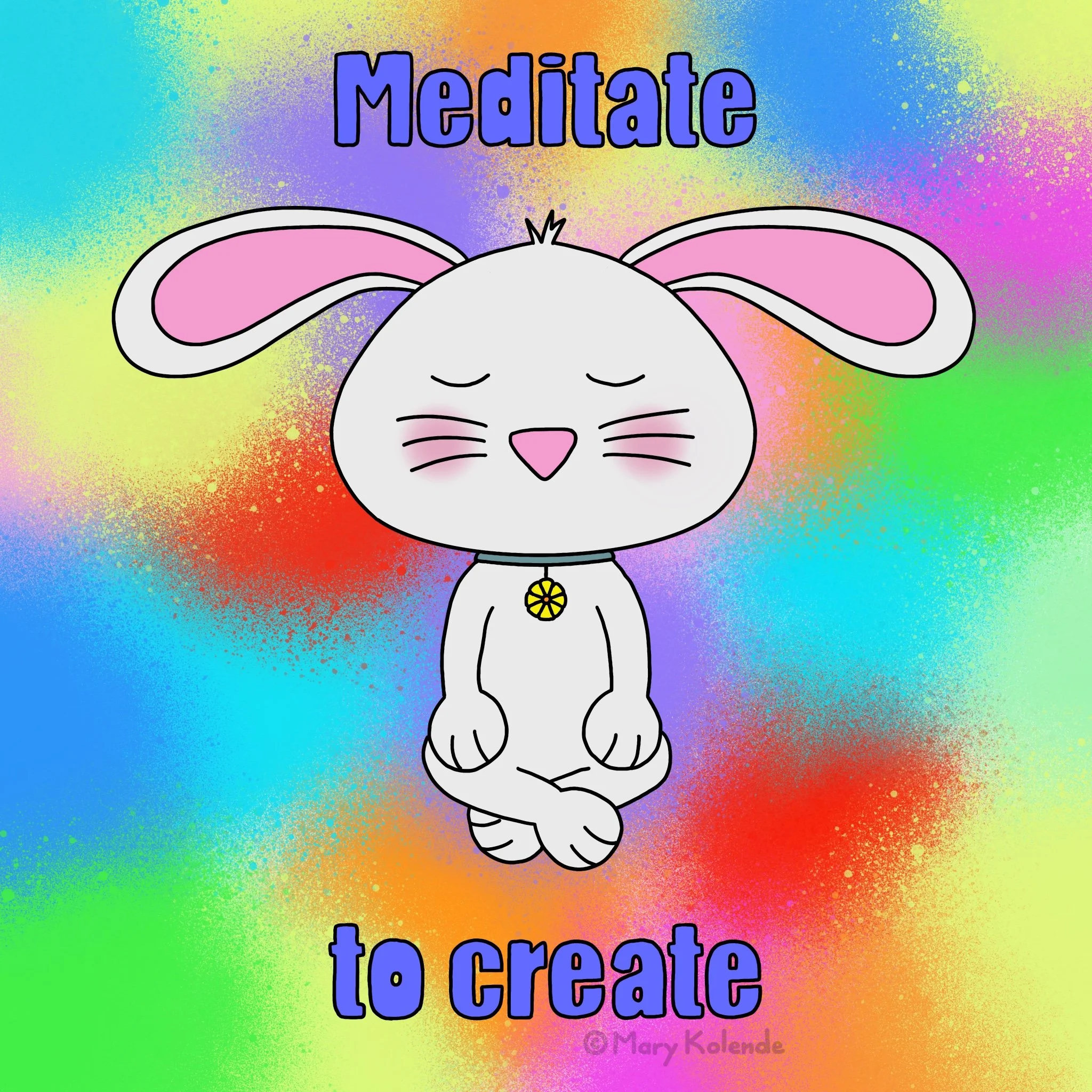 Meditate to create