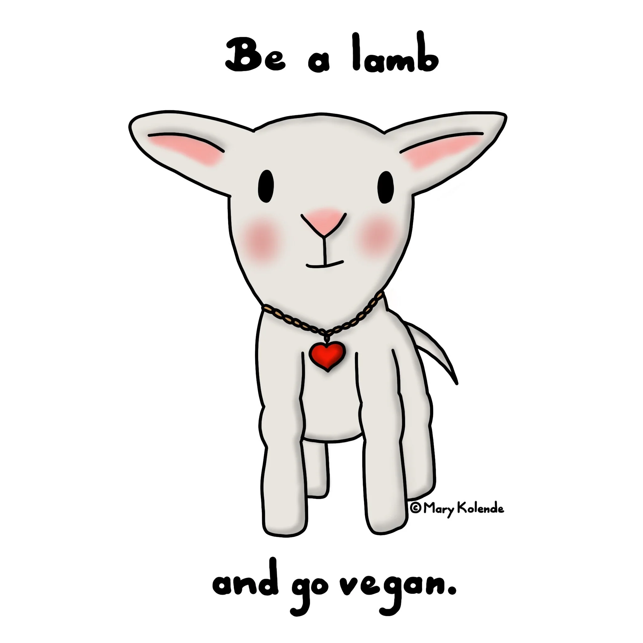 Be a lamb and go vegan