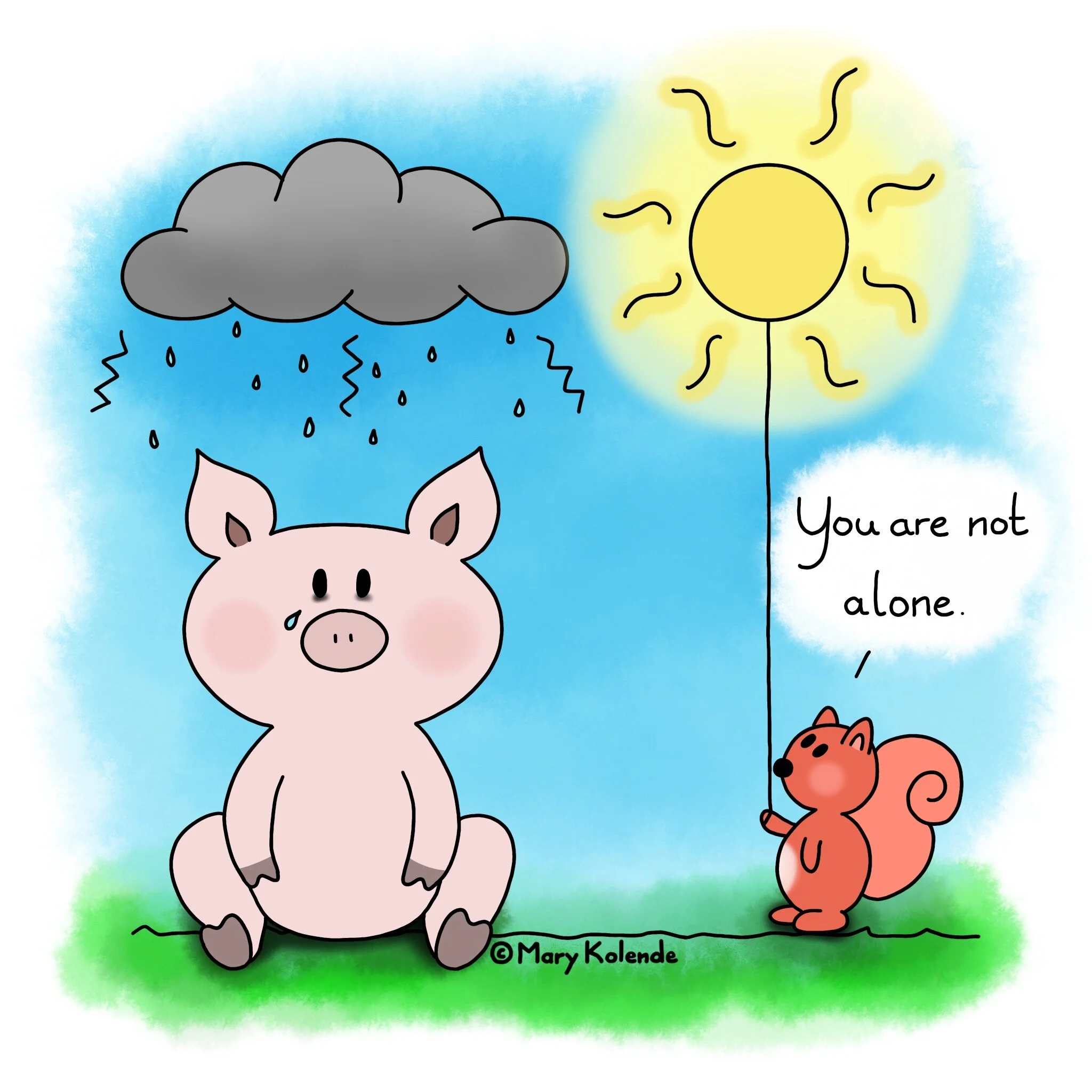 You are not alone