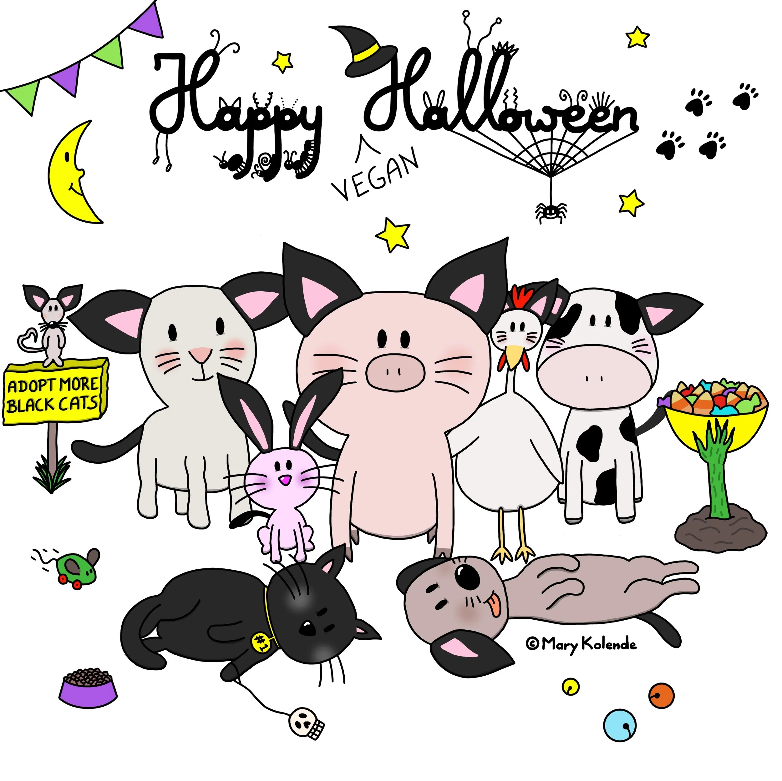 Happy Vegan Halloween 3