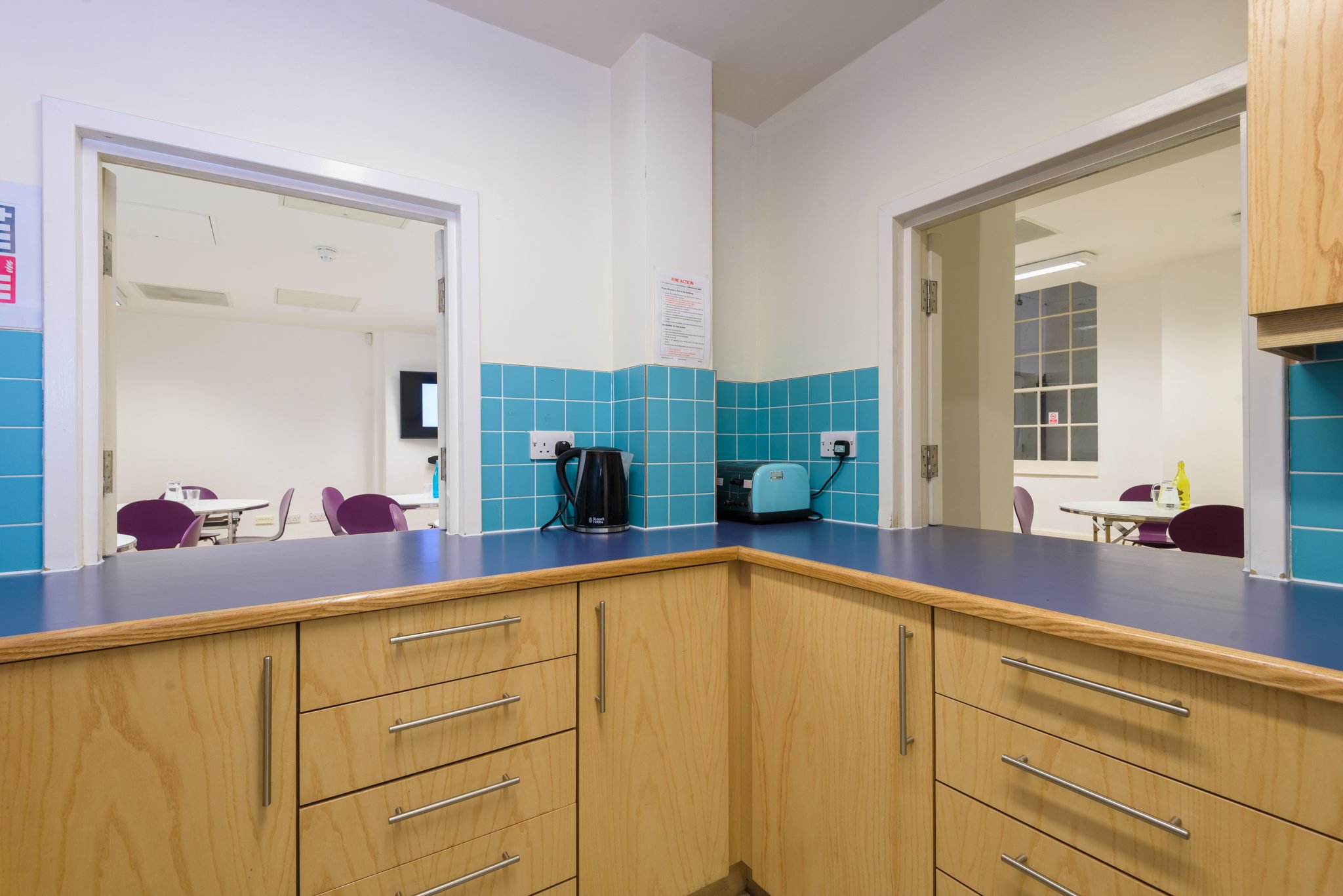 Crisp Room adjoining kitchenette add-on