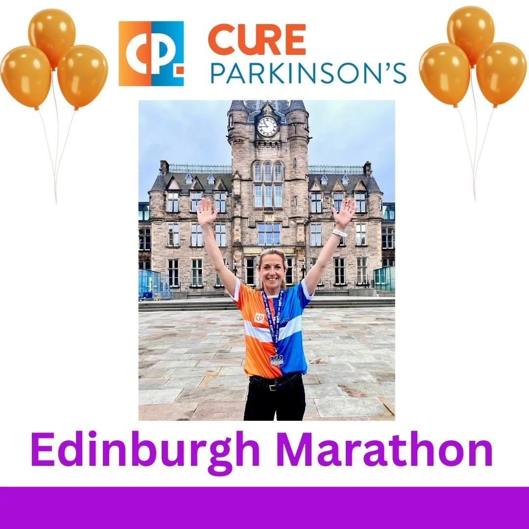 Edinburgh Marathon For Cure Parkinson&rsquo;s 🏃&zwj;♀️🌧️

I just wanted to say a massive thank you to everyone who kindly sponsored me for Edinburgh Marathon. I am delighted to report that marathon day went extremely well: I got round in 3 hours 37