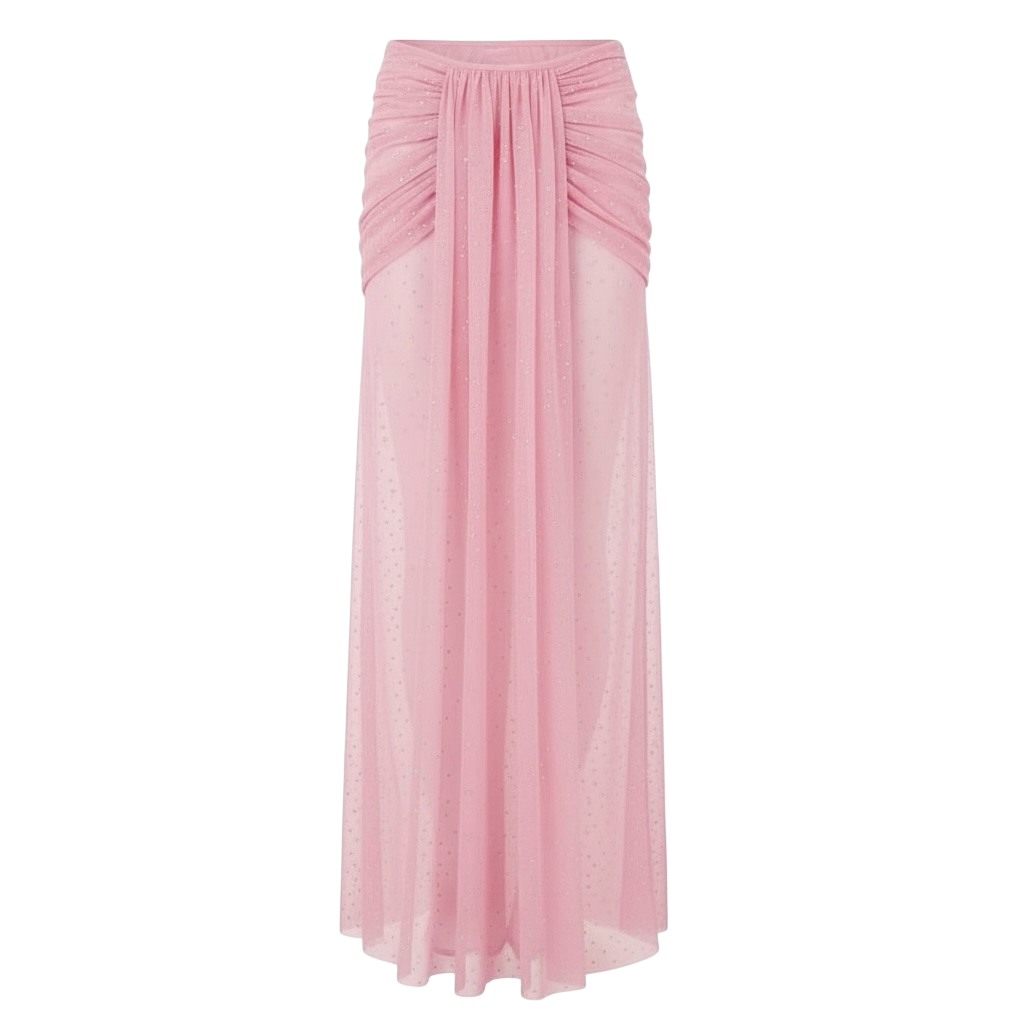 Soleil Maxi Skirt - Light Pink