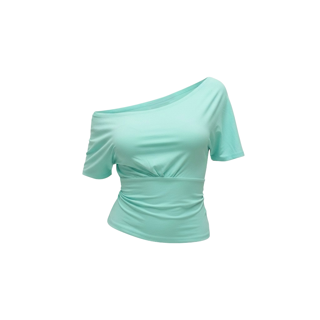 Mint Slouchy Top