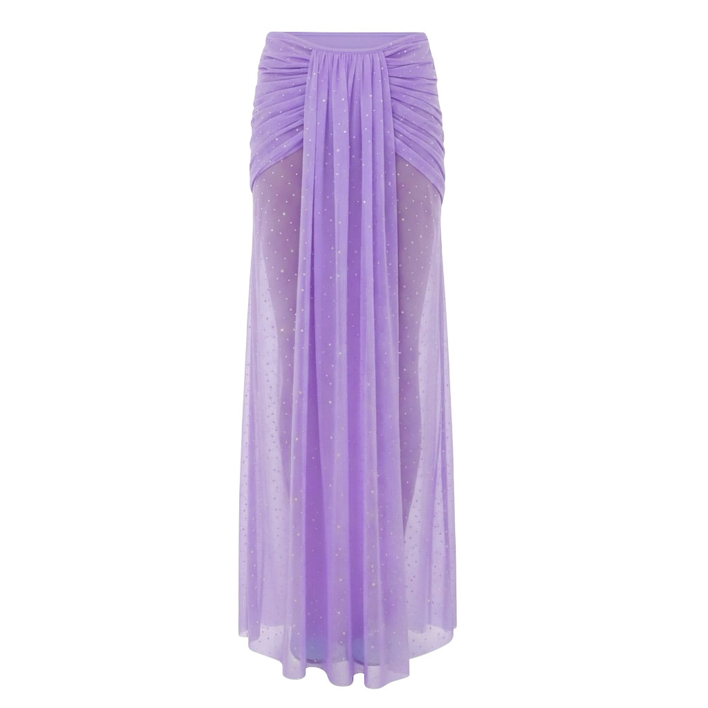 Soleil Maxi Skirt - Lilac