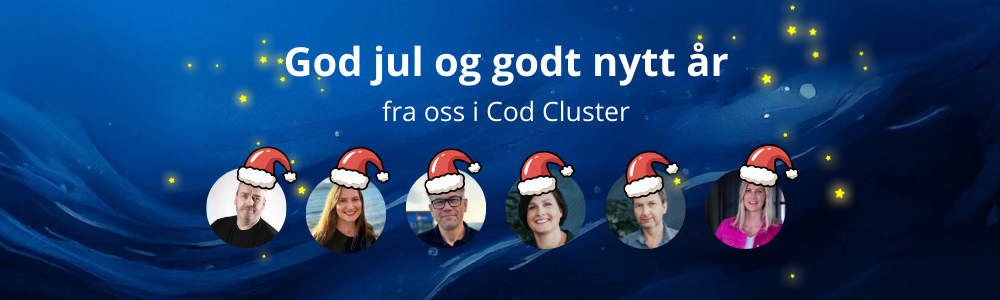 Julehilsen fra Cod Cluster — CodCluster