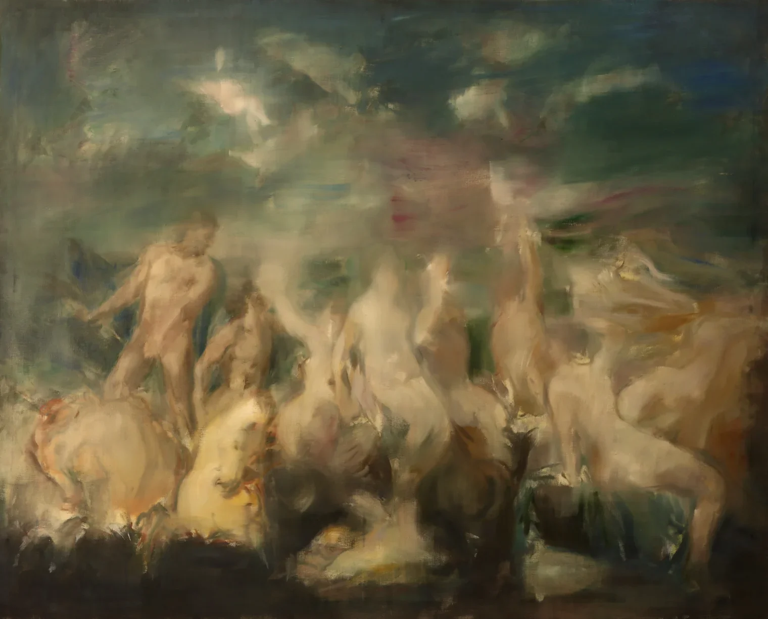 The-Birth-of-Venus-also-known-as-The-Triumph-of-Neptune-and-Amphitrite-after-Poussin-200x260cm-oil-on-linen-2026-1.webp