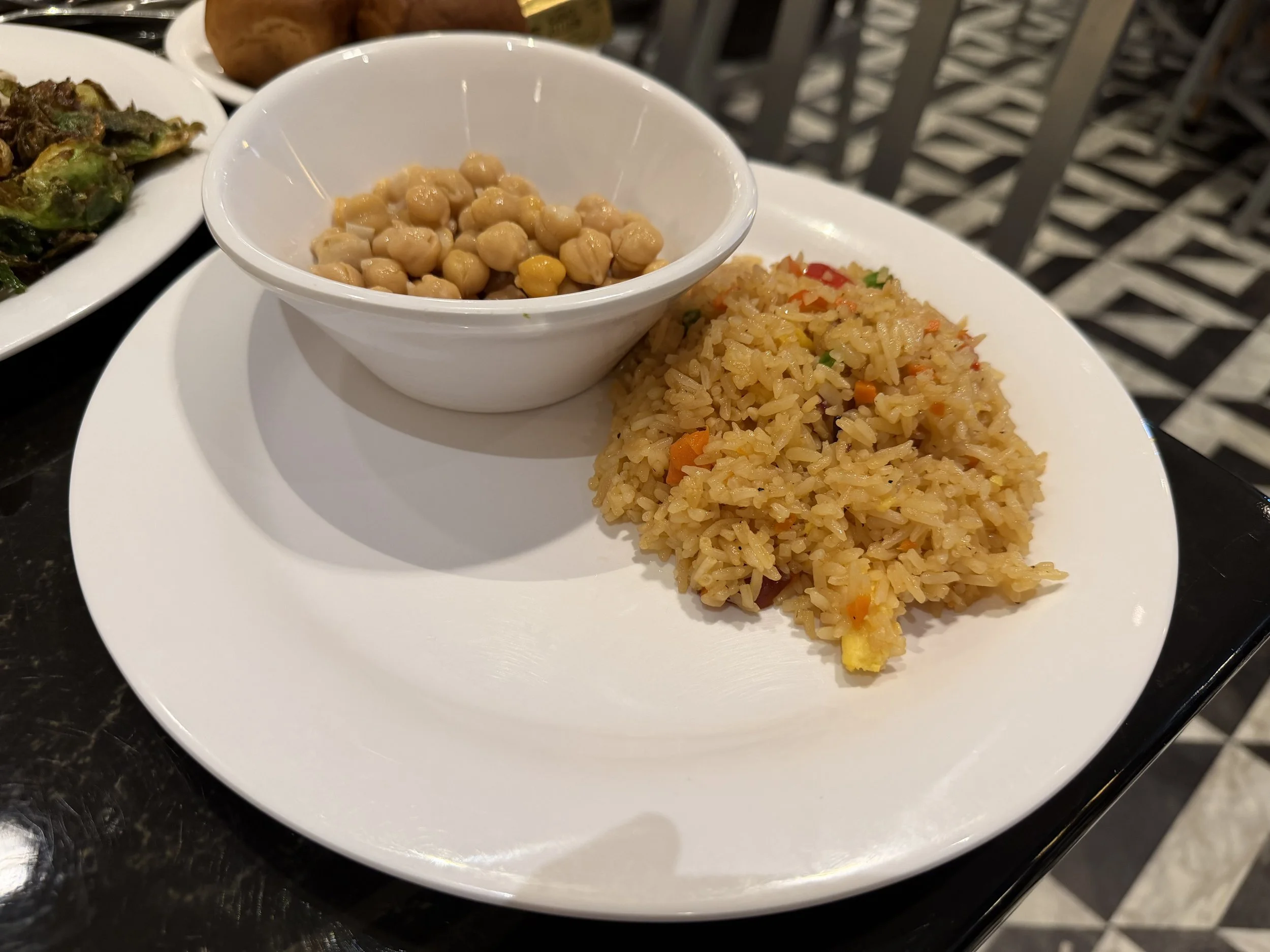Fried Rice and Chickpeas at Hollywood and Vine
