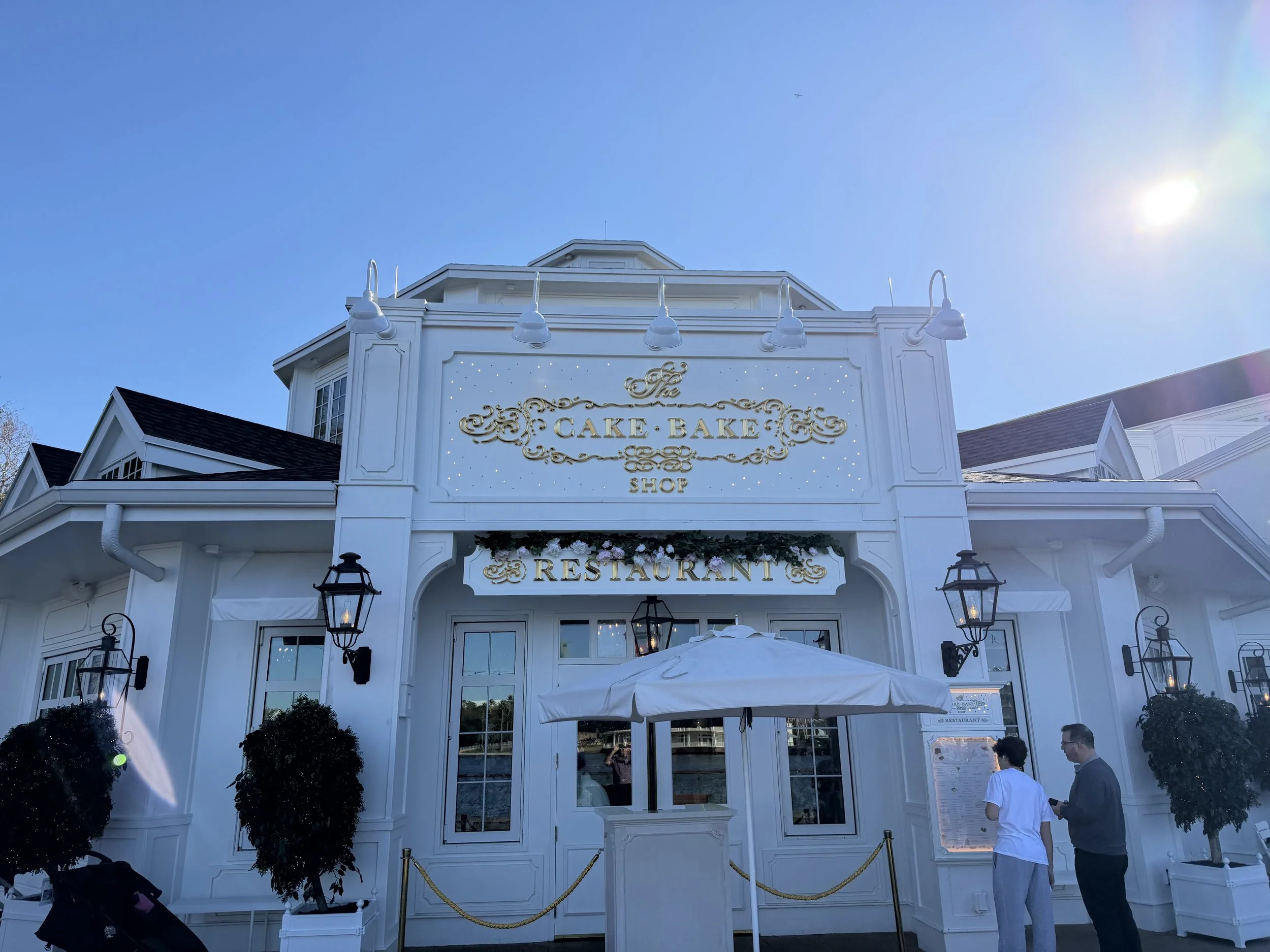 Cake Bake Restaurant Exterior at Disney's Boardwalk Resort