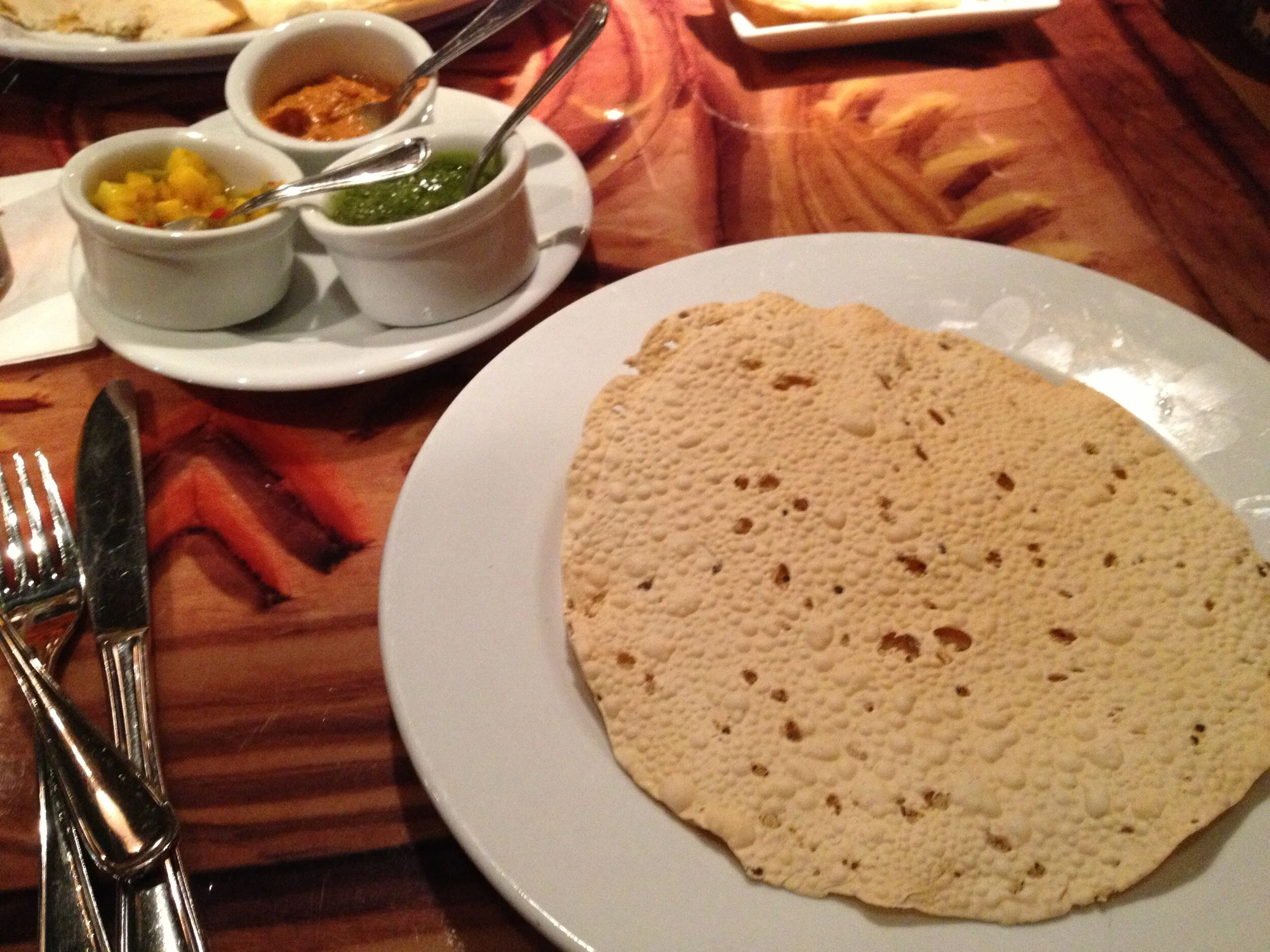 Sanaa -- Dinner -- Table Service -- Animal Kingdom Lodge -- Kidani Village