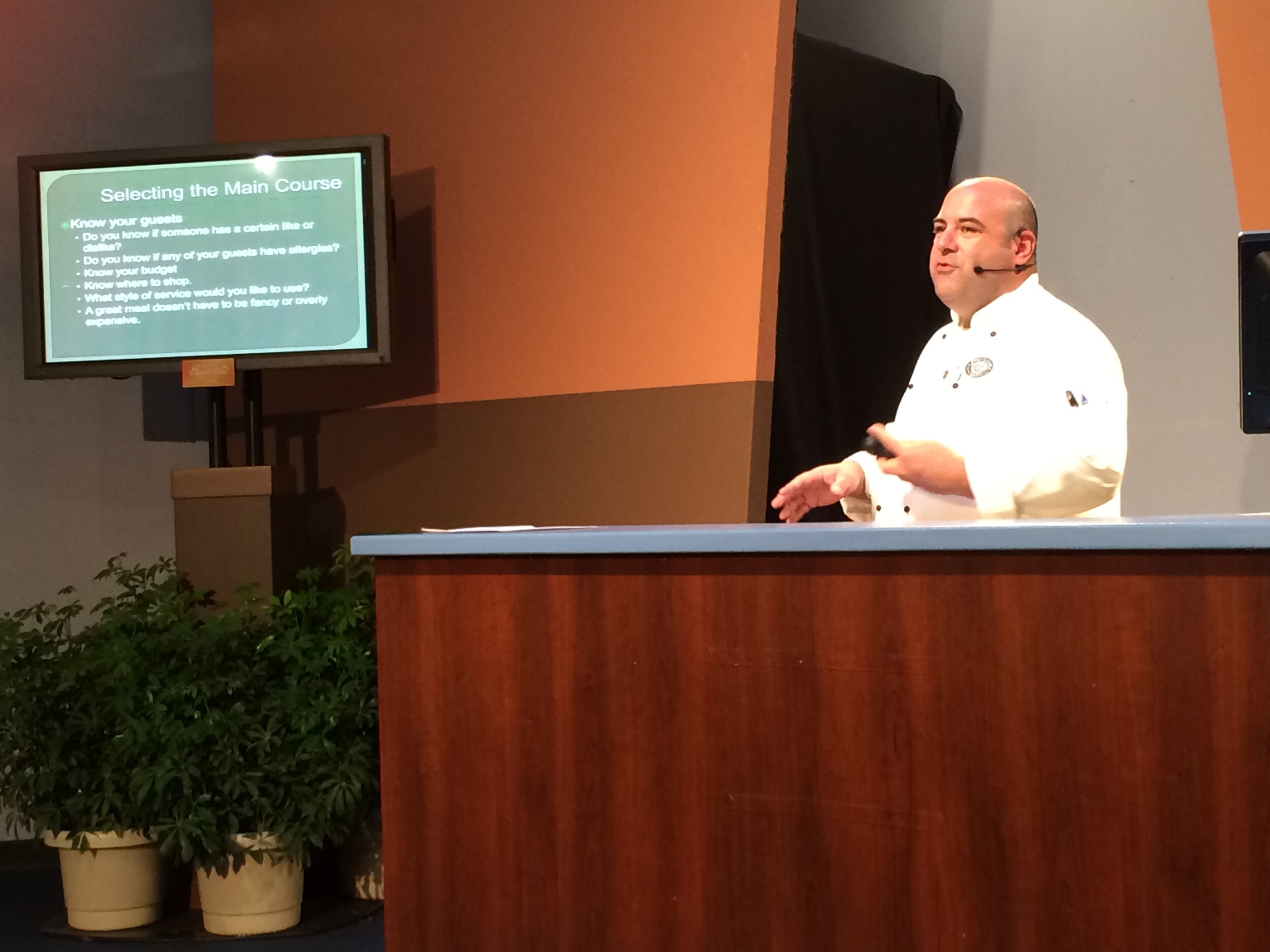 Back to Basics Lecture Series -- 2014 Food & Wine Festival