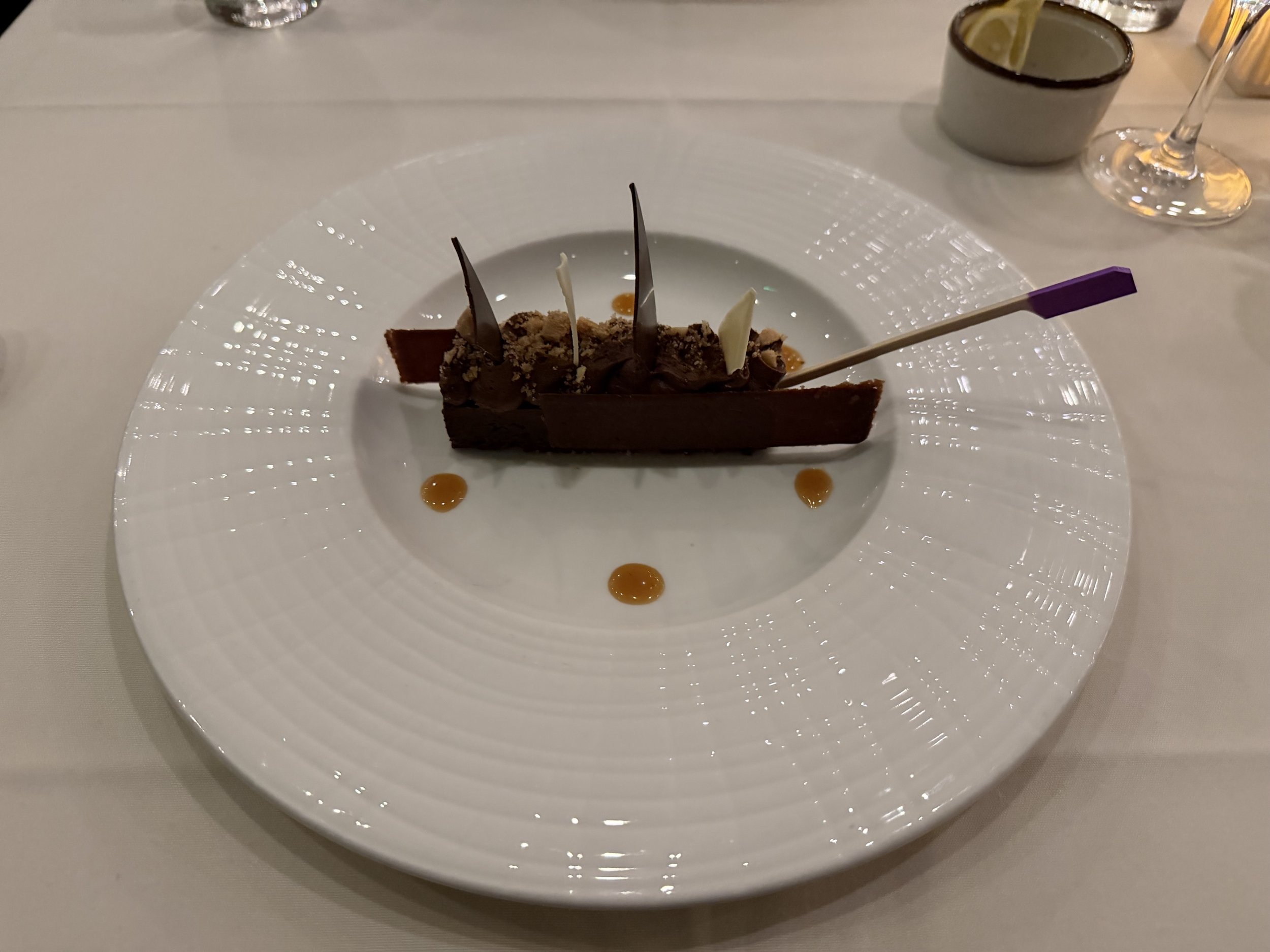 Flourless Chocolate-Espresso Cake at California Grill