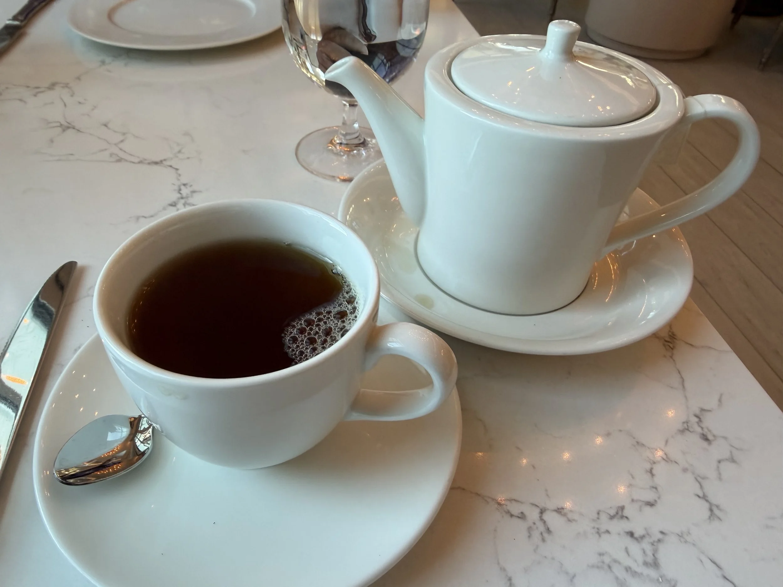 Hot Tea from Cake Bake at Disney's Boardwalk