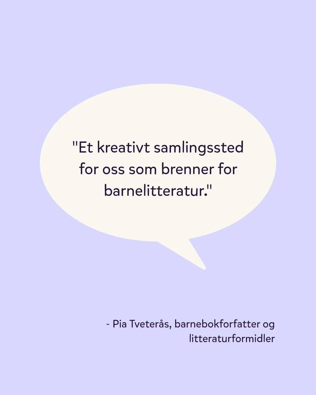 Leseplaneten er bygget p&aring; flere ambisjoner. En av dem er &aring; v&aelig;re en kreativ boltreplass. Ikke bare for barn og unge, men OGS&Aring; for kreative ut&oslash;vere som forfattere, illustrat&oslash;rer, litteraturformidlere og fagfolk som