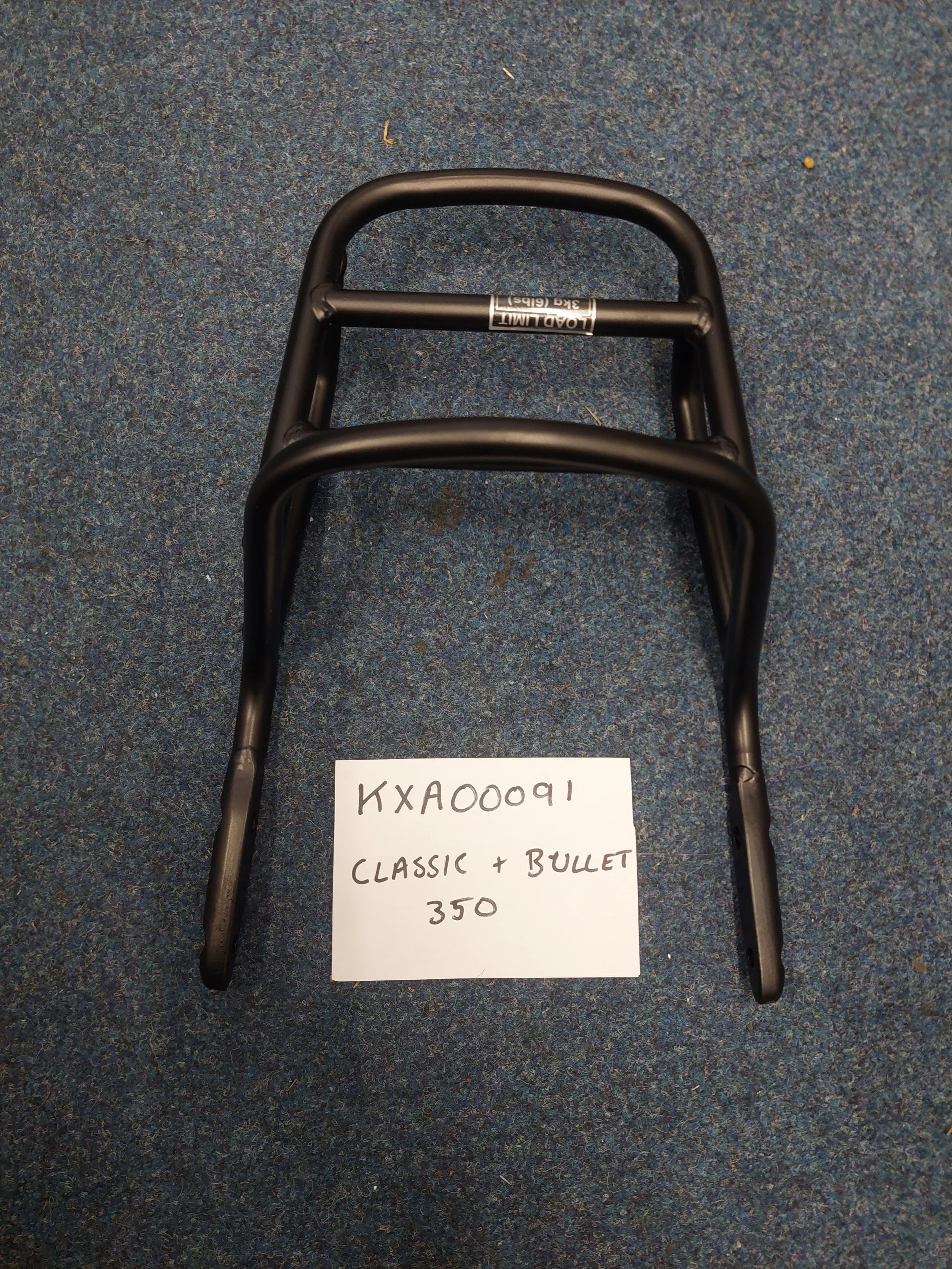 Royal Enfield Rear Rack KXA00091- Black