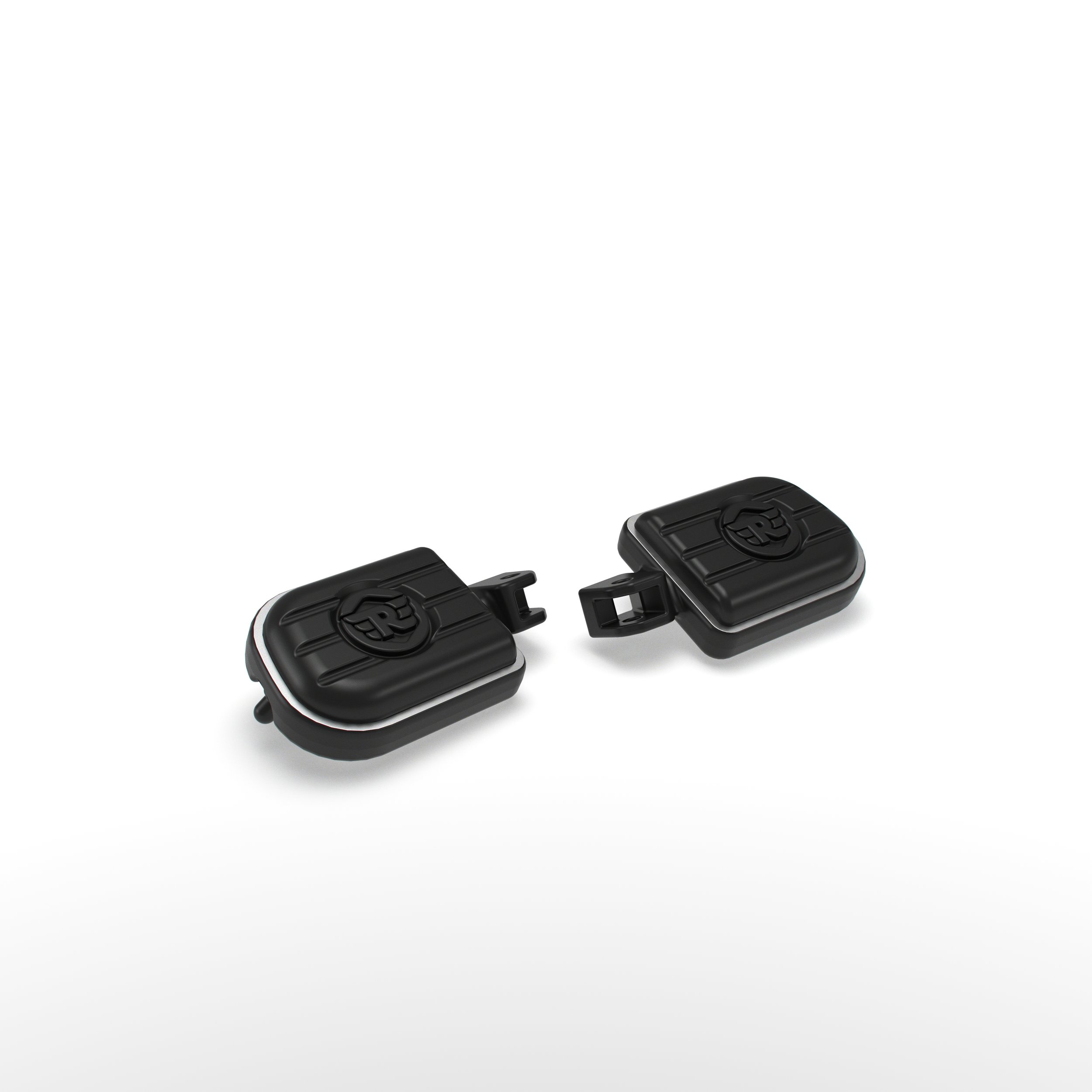 Royal Enfield Deluxe Footpeg Kit, Black
