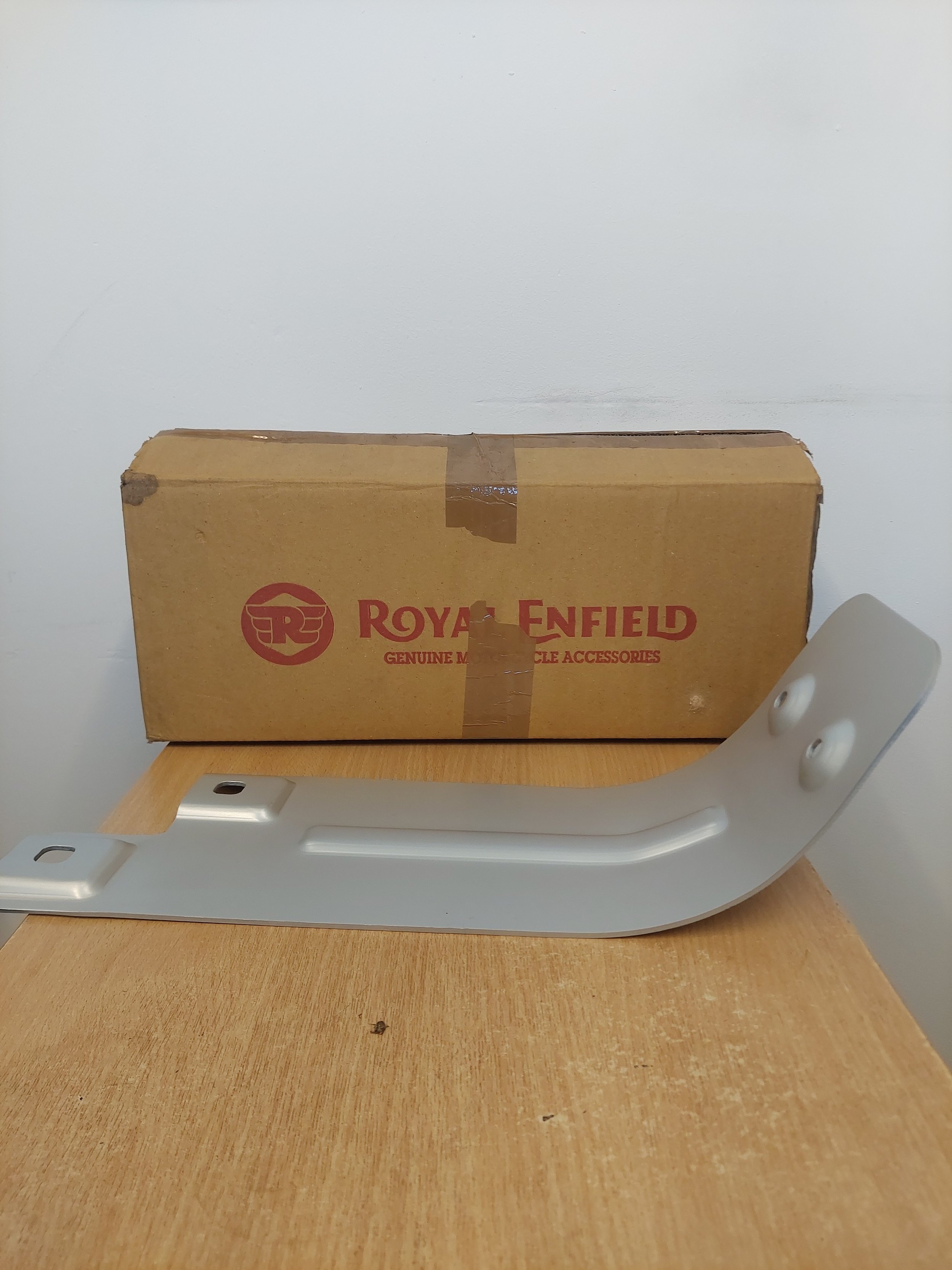 Royal Enfield Sump Guard 1990423 / 1760111 - Twins, Silver