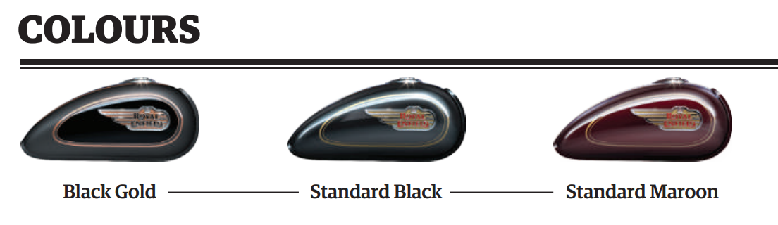 bullet standard new colour