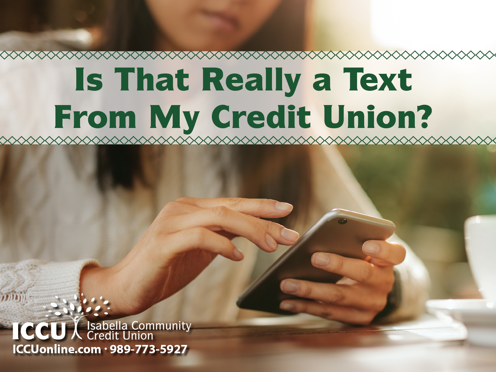 Is That Really a Text From My Credit Union?