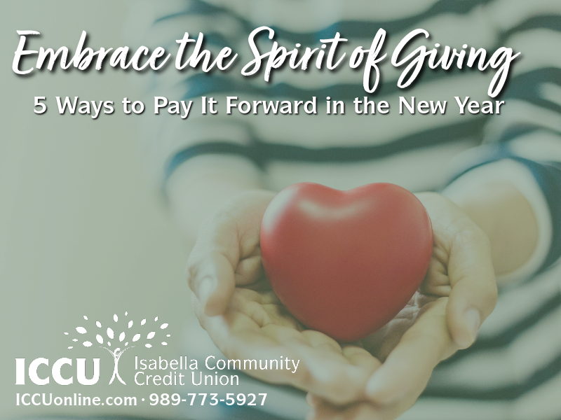 Embrace the Spirit of Giving: 5 Ways to Pay It Forward in the New Year