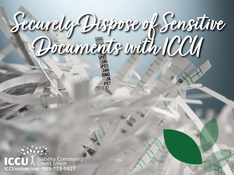 Securely Dispose of Sensitive Documents with ICCU