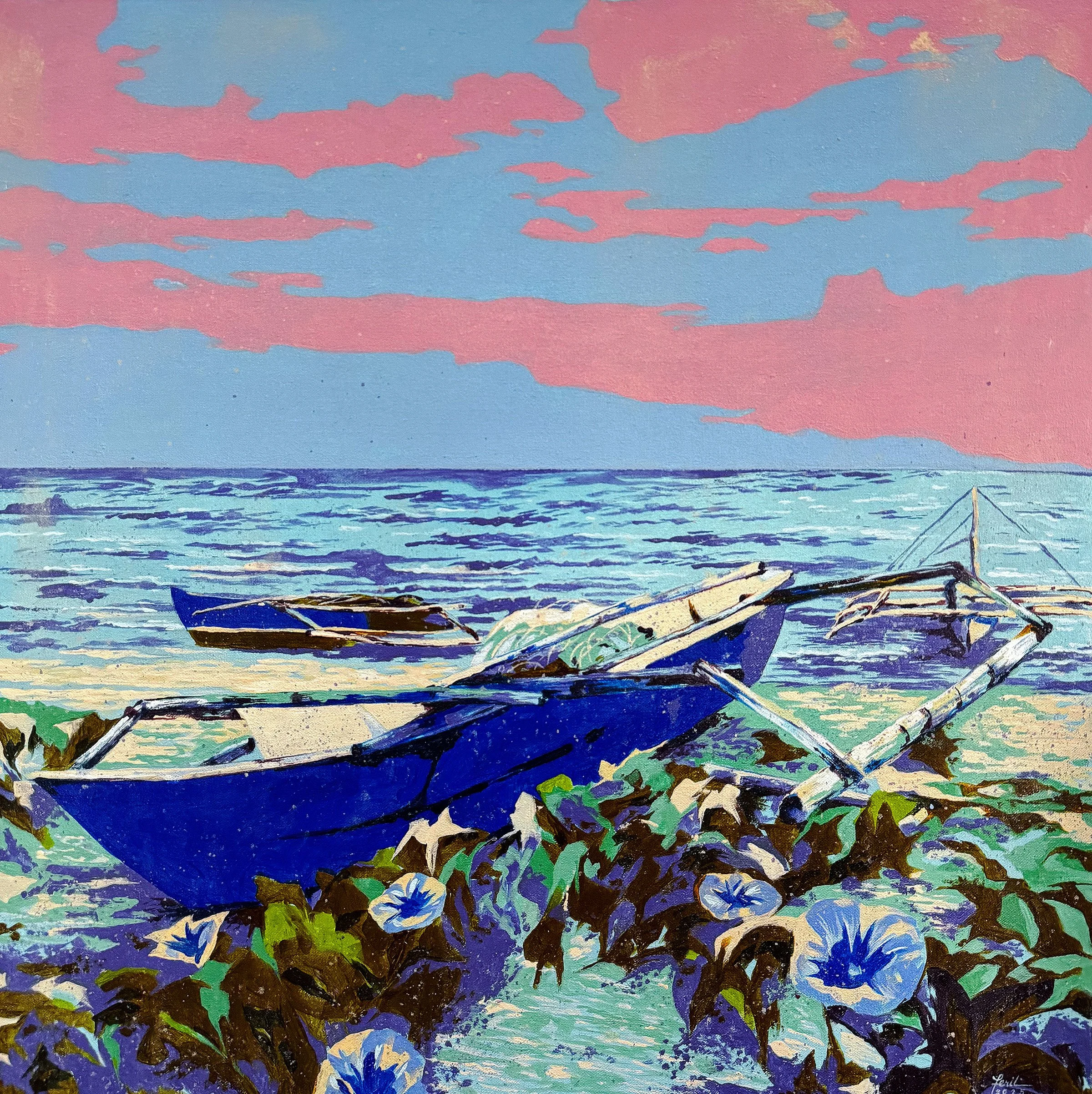 Resting Place. Acrylic on canvas. 60.96 x 60.96 cm