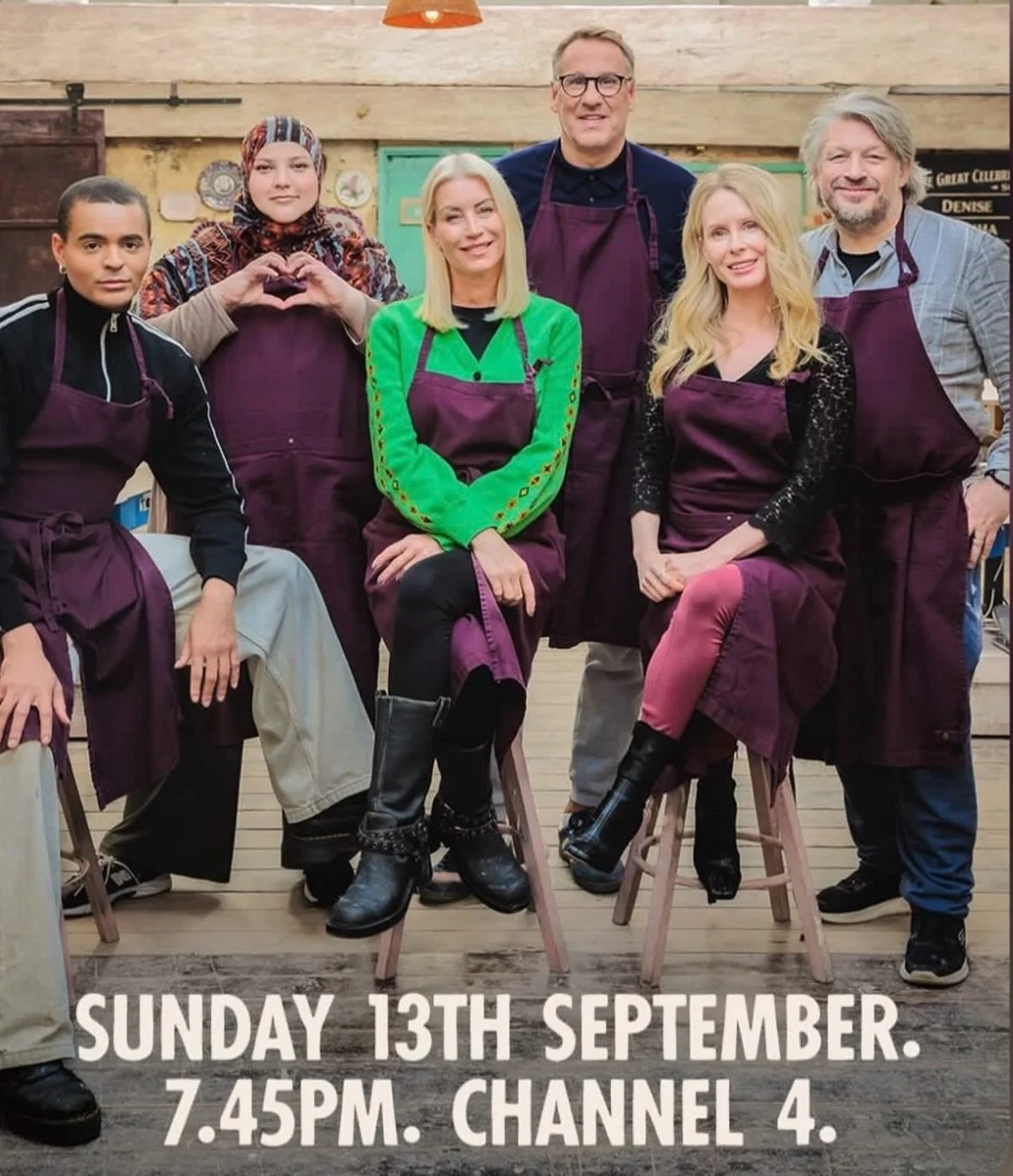 A little pinch-me moment!
We&rsquo;ve supplied the aprons for the new series of The Great Pottery Throw Down, handcrafted in our studio and delivered to theirs! 
We can&rsquo;t wait to see them in action! 
#fieldware #potterythrowdown #lizatarbuck #t