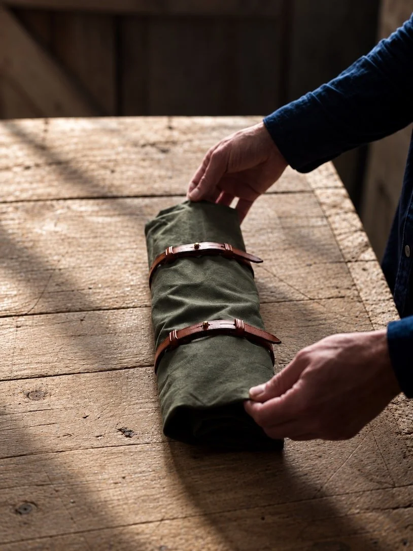 Tool Roll - Dry Waxed Cotton