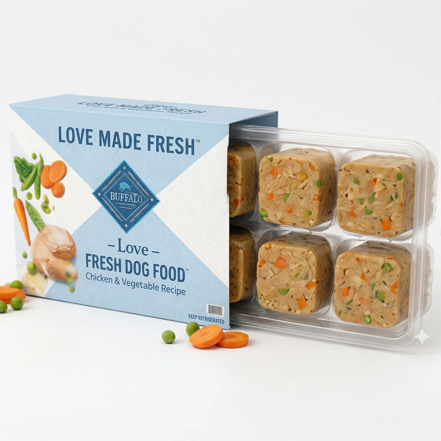 BLUE Buffalo Love Made Fresh™ Pop Out Fresh Cubes