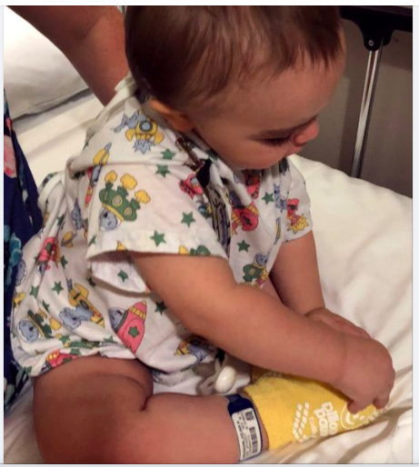 Child with Early Onset Scoliosis during treatment journey