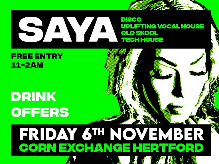SAYA – House &amp; Disco Club Night