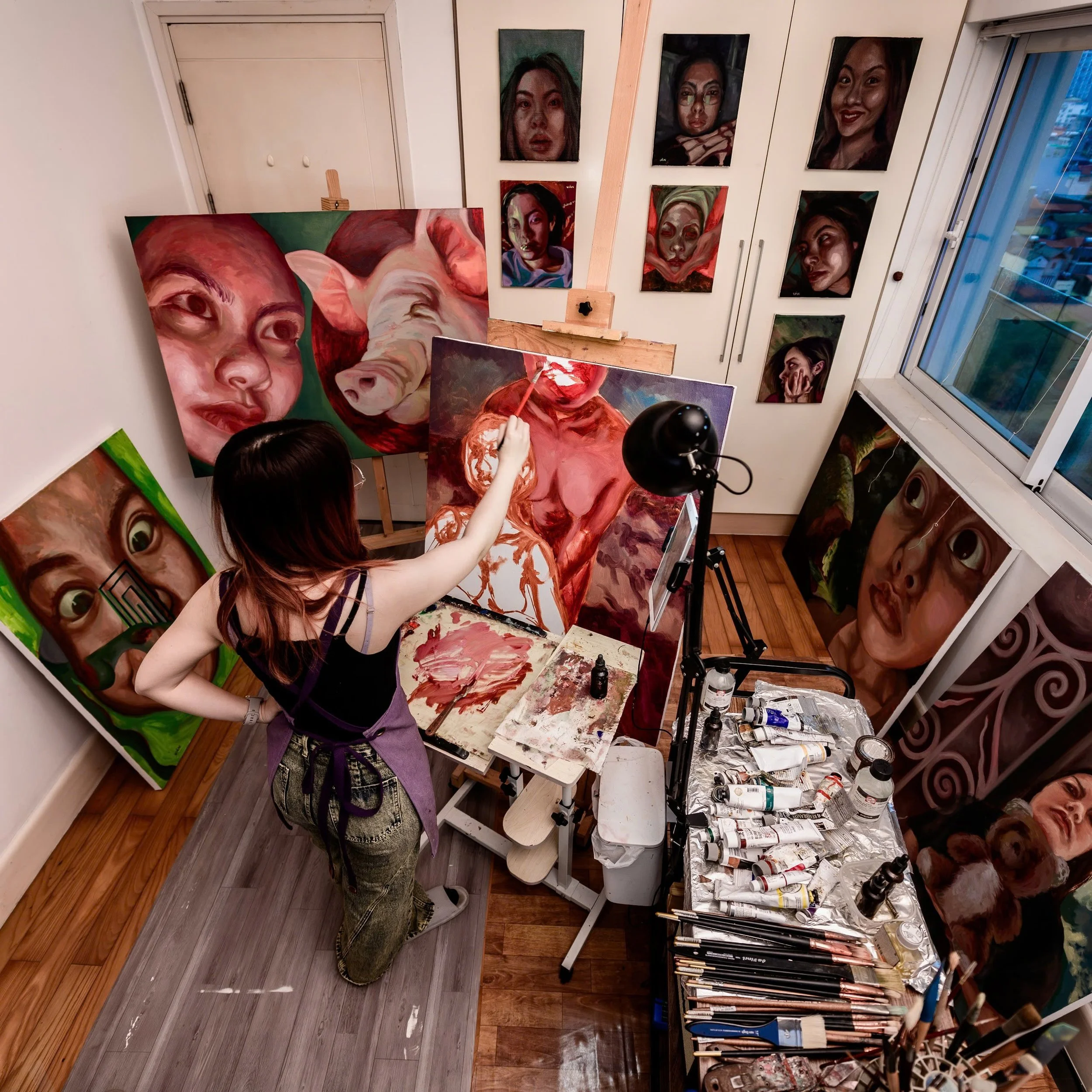 Studio shot in Hanoi