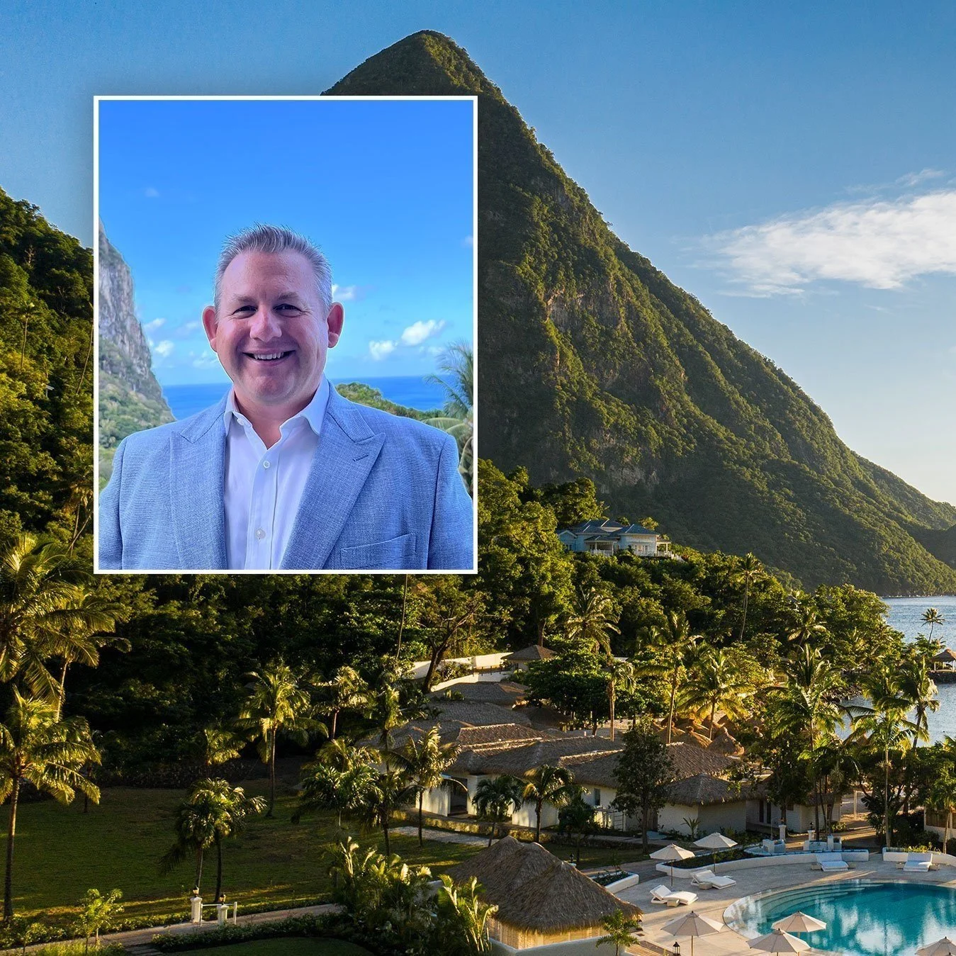 Paradise Between The Pitons