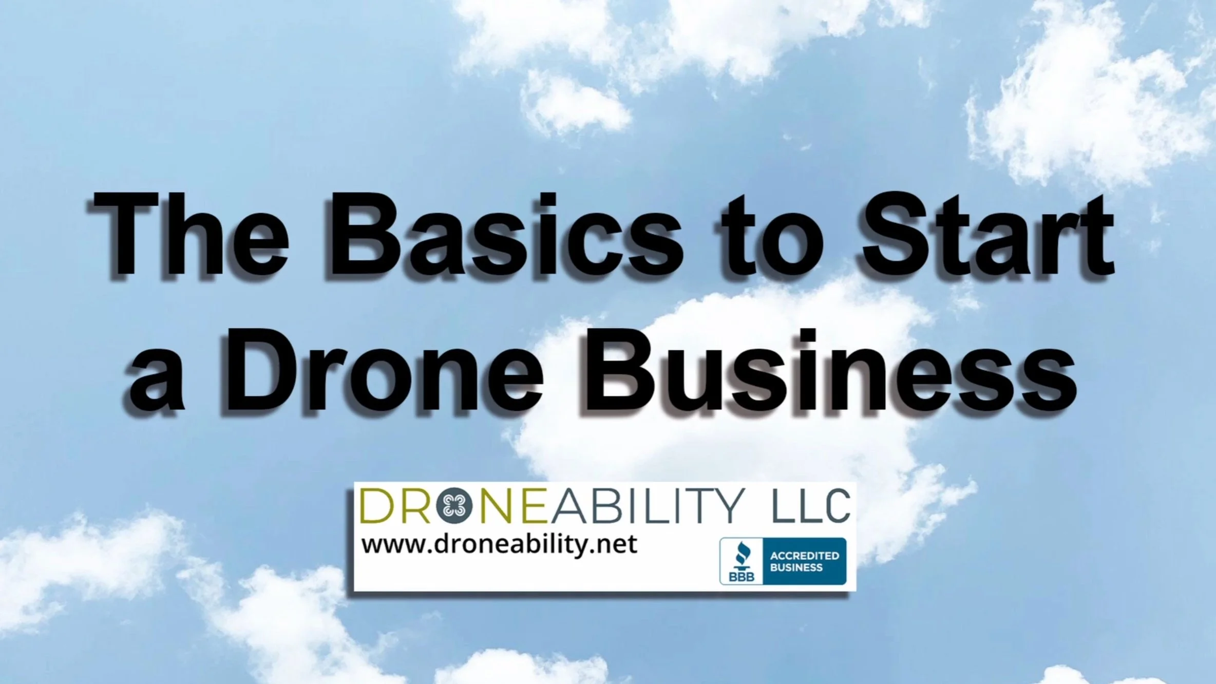 The Basics to Start a Drone Business