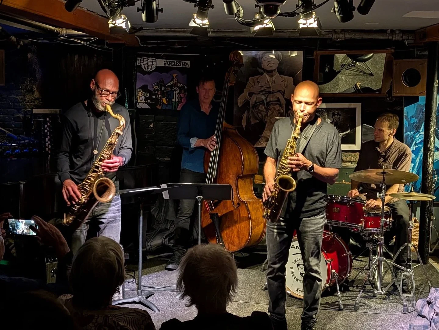 Super fun gig at Smalls last night! Looking forward to spending the rest of the week in residency at Lawrence University in Appleton, Wisconsin.

Photo @spikewilner