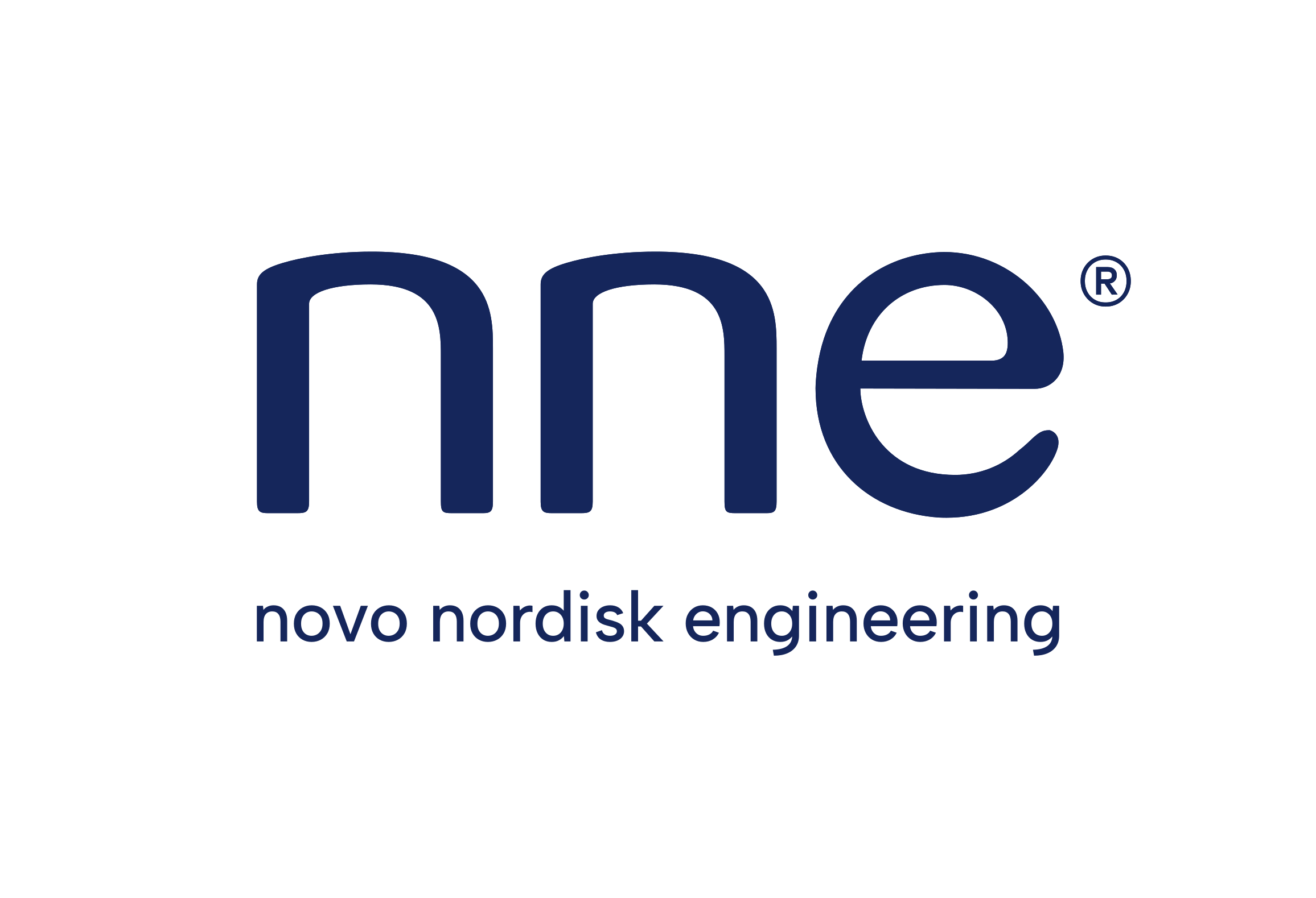 Logo of the company 'neo' with the tagline 'novo nordisk engineering' beneath it.