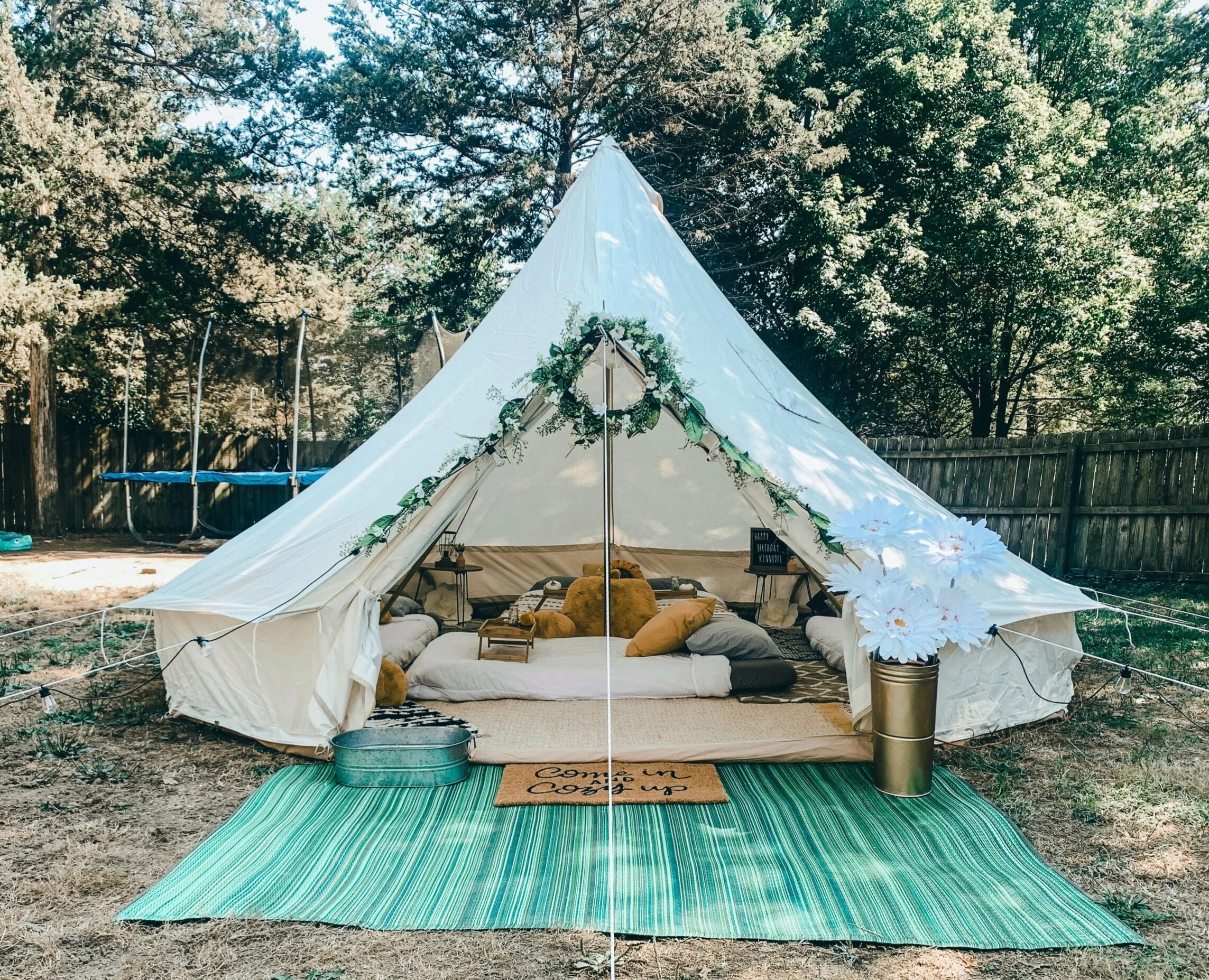 Backyard Glamping — JAKL Tents
