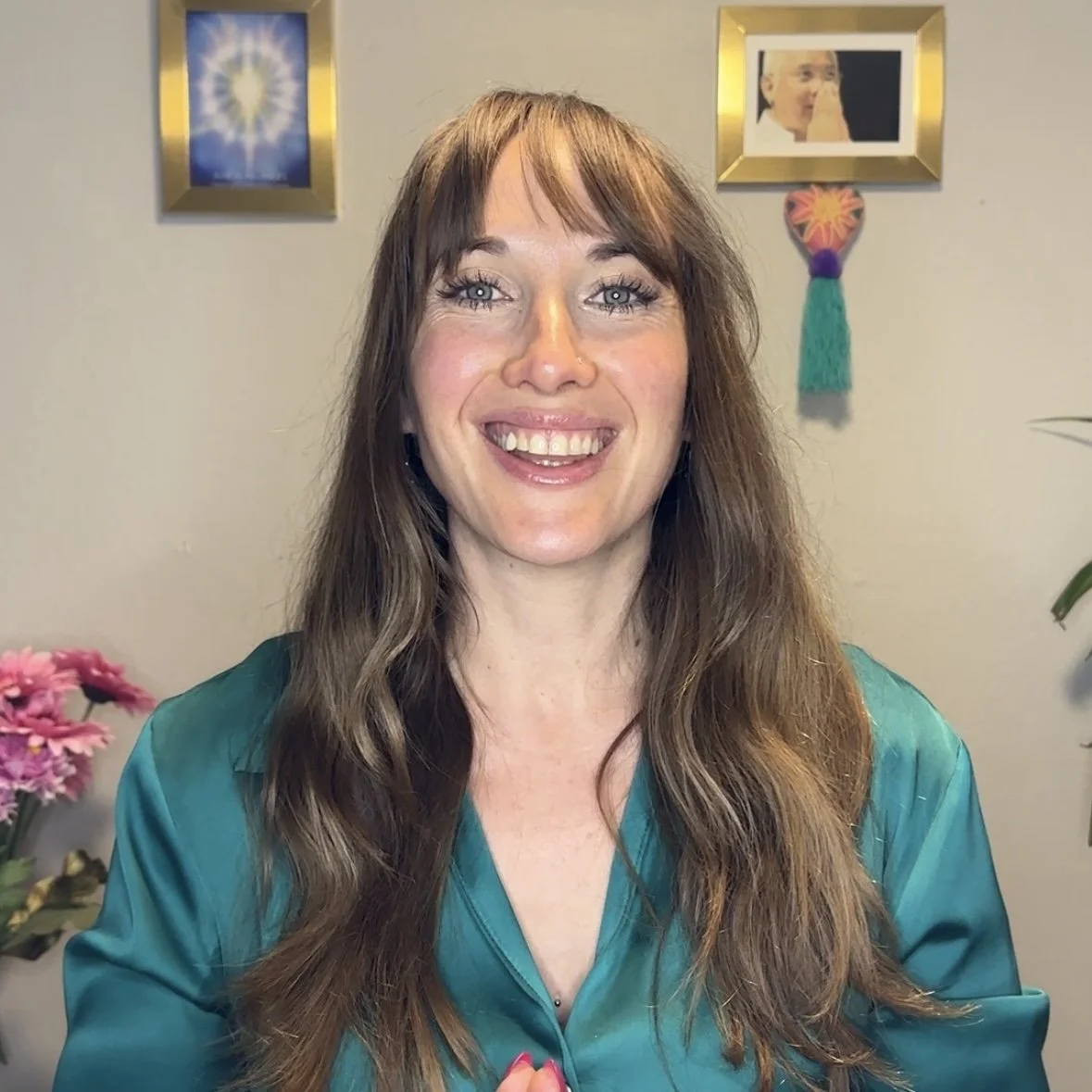Suzie DeVoe energy healer smiling