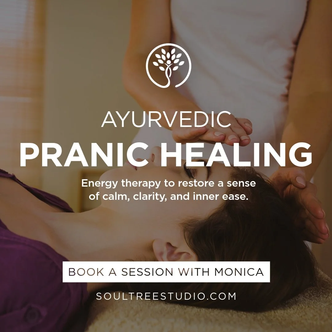 We spend so much time caring for everyone else that it's easy to forget to care for ourselves.

If you've been feeling stressed, exhausted, emotionally drained, or simply out of balance, an Ayurvedic Pranic Healing session can be a beautiful way to r
