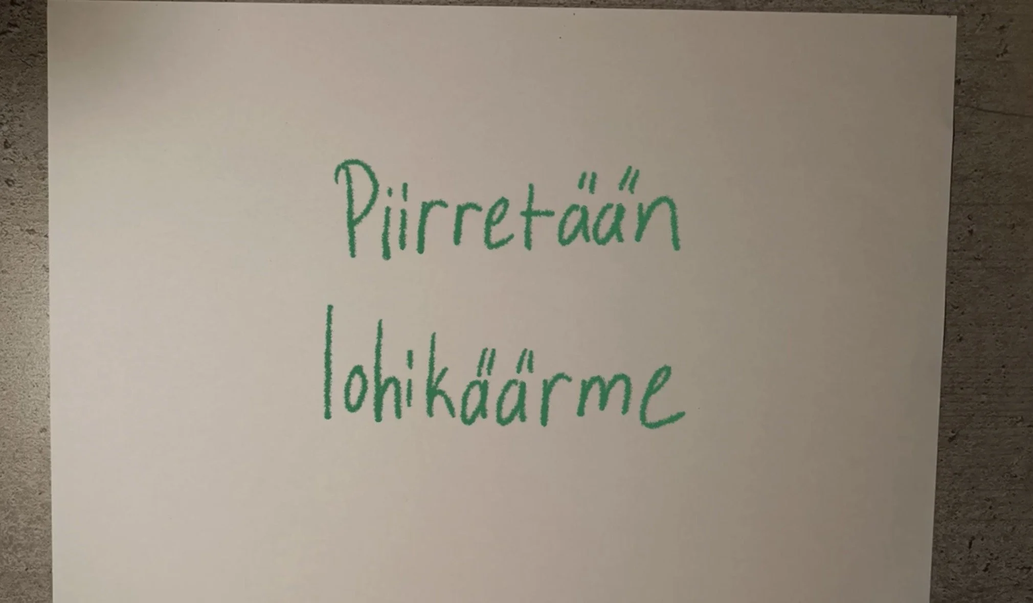 Opi piirtämään lohikäärme