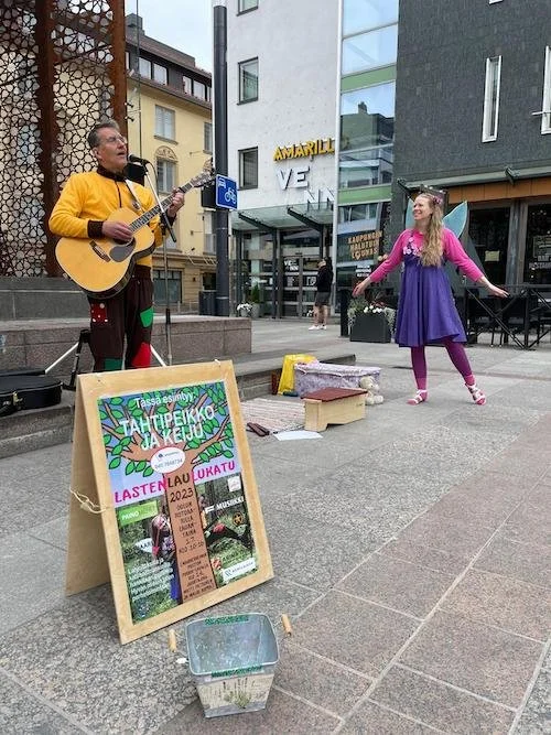 Lastenlaulukadulla 1.7.2023