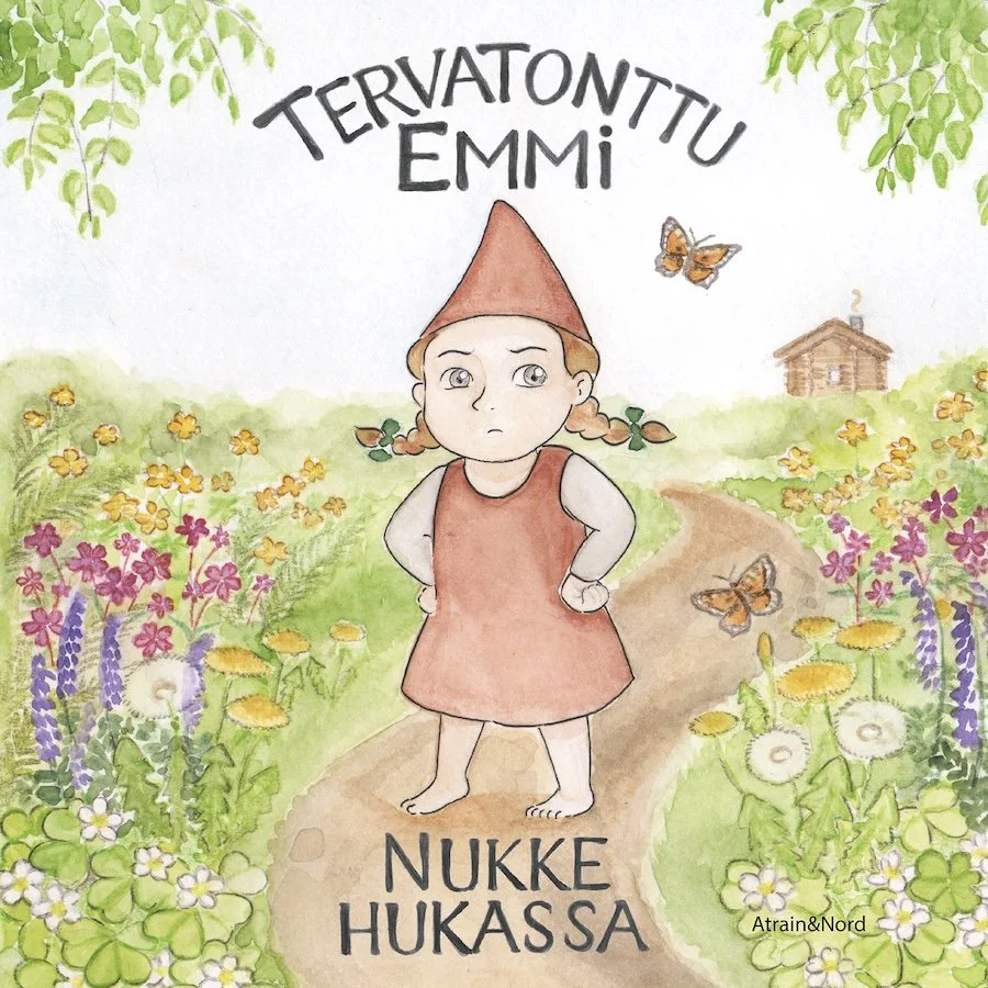 Tervatonttu Emmi kirjan kansi