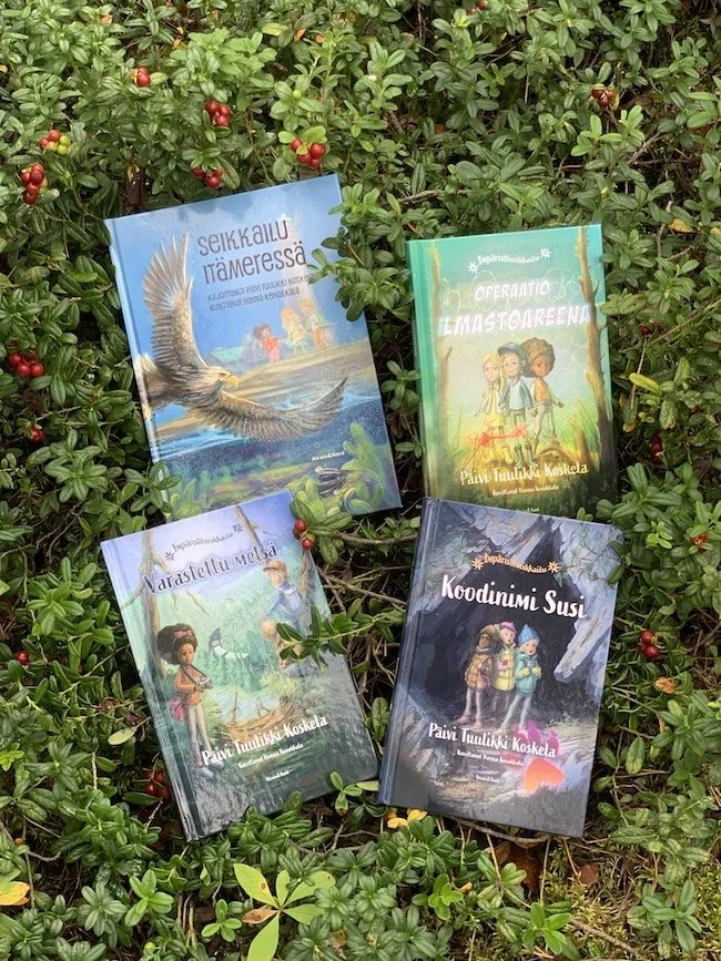 Ympäristöseikkailu -sarjan kirjat