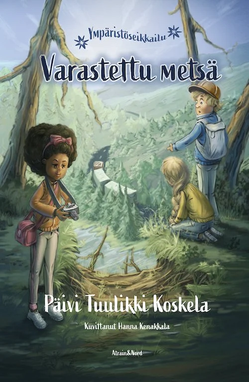 Kolme nuorta metsässä