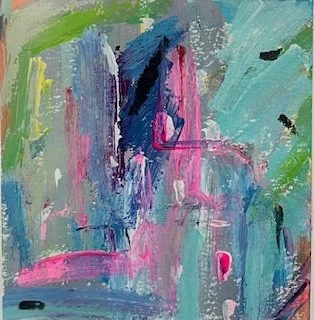 Allison Farr "No. 4" 5"x5" unframed 9"x9" framed $150