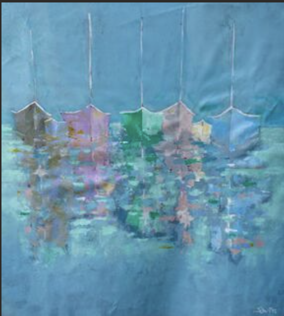 "Safe Harbour" 40"x40" $4,400